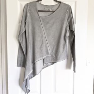 Luukaa asymmetrical long sleeve top